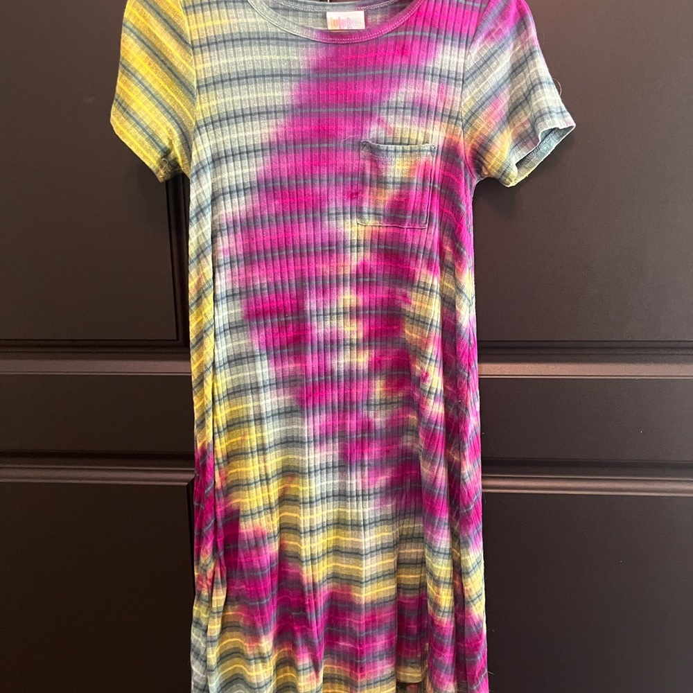 One of a kind XXS Jessie, Lularoe tie dye